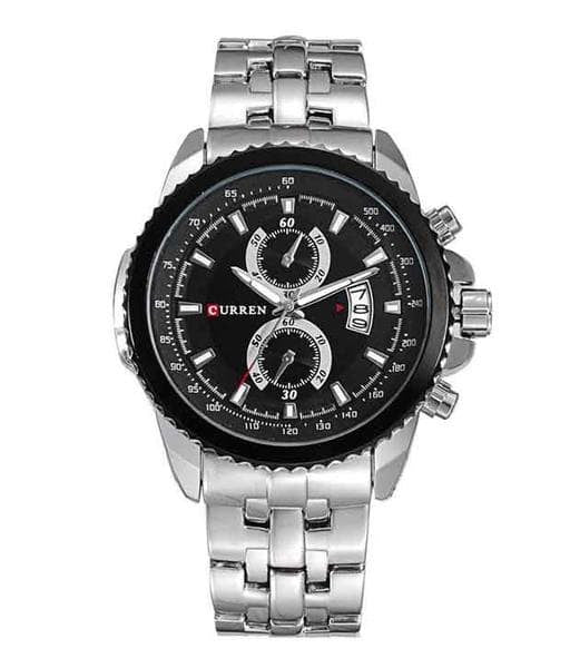 Fossil FS4835 Blue Leather Analog Watch