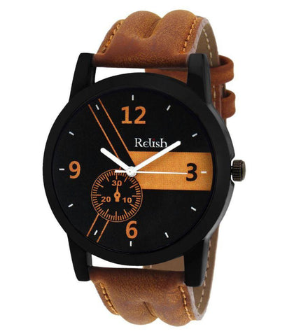 IIK Collection Black Analog Watch
